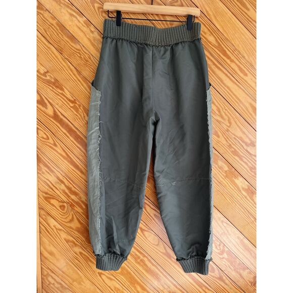 ZARA Nylon Distressed Jogger Pant - Picture 2 of 7